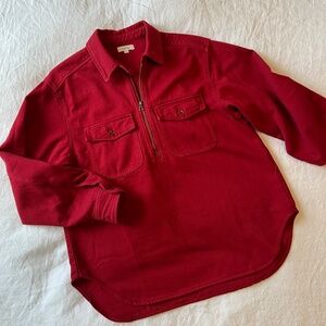 OZMA zip popover in tomato